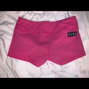Pink Fleo Shorts